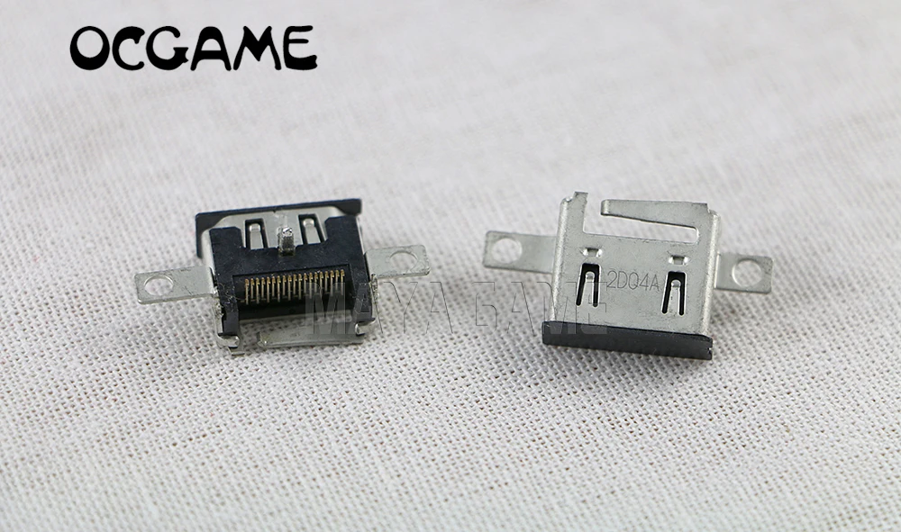 

OCGAME high quality Original For HDMI-compatible Port Interface Connector Socket Plug for Nintendo Wii U WIIU console 20pcs/lot