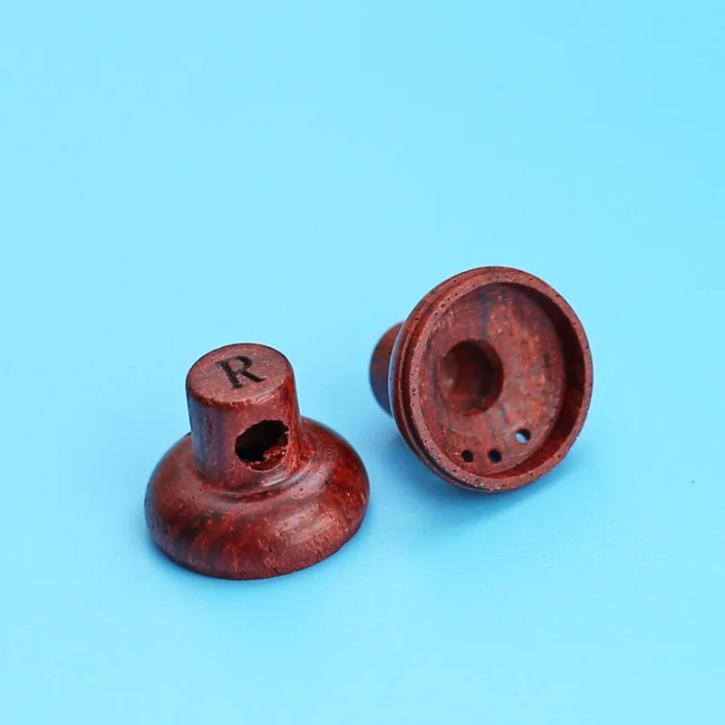 15.4mm ear shell wood shell MMCX socket 2pairs(price doesn't contain the front cover) 2pairs