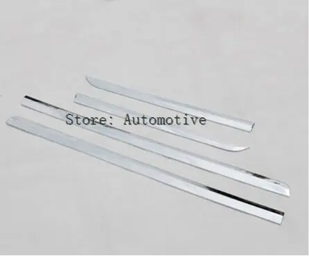 Chrome Side Door Body Molding Cover Trim For 2013 2014  2015 2016  for Volvo XC60 4PCS