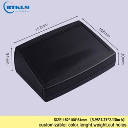 Plastic enclosure electric box diy junction box abs plastic project box diy instrument case electronic speaker box 152*108*54mm