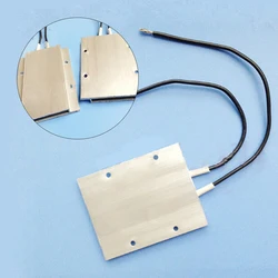 12V 60W 180C 77 x 62 x 6mm Aluminum PTC Heating Element Thermostat Heater Plate