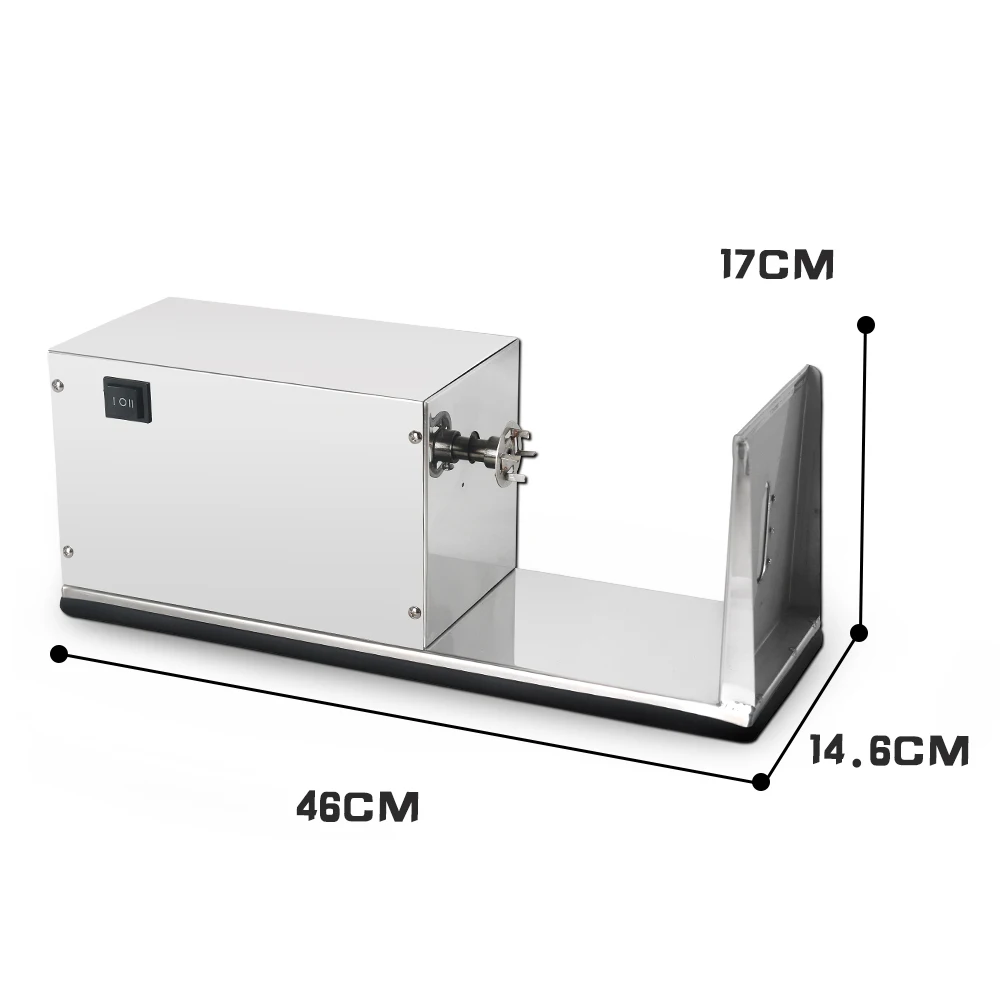 ITOP-Coupe-pommes de terre en spirale, tornade électrique, coupe-frites en acier inoxydable, outils pour fruits et légumes, 110V, 220V