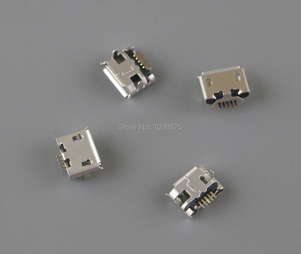 5pin mini usb ซ็อกเก็ตซ็อกเก็ตชาร์จ usb 5 pin สำหรับ PS4 Wireless Controller 100 ชิ้น // lot