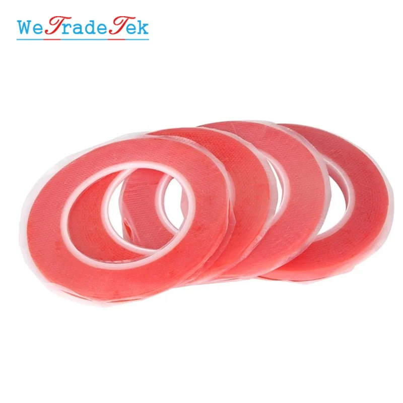 Panjang 25 M 2 Mm 3 Mm 5 Mm 8 Mm Acrylic Tape untuk Ponsel Alat Perbaikan Tahan Panas Tinggi adhesi Pita Sisi Ganda