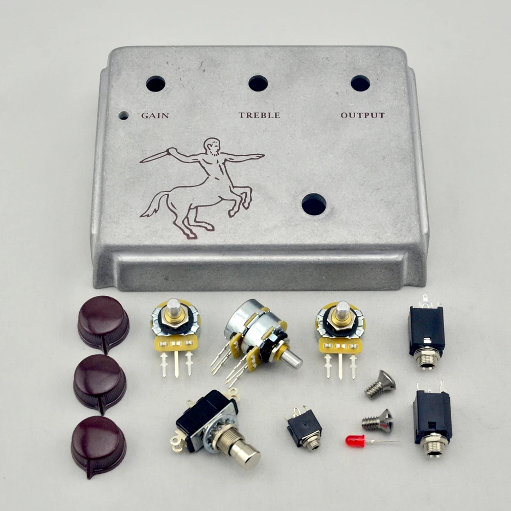 DIY Klon  Silver Professional Overdrive Guitar Effect Pedal Kits-klon kit