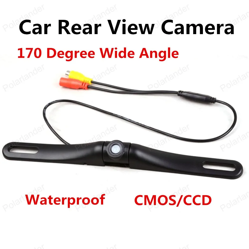 

Long license plate frame best selling 170 Degree 420 TV lines Waterproof Backup Camera Shockproof CMOS/CCD Car Rear View Camera