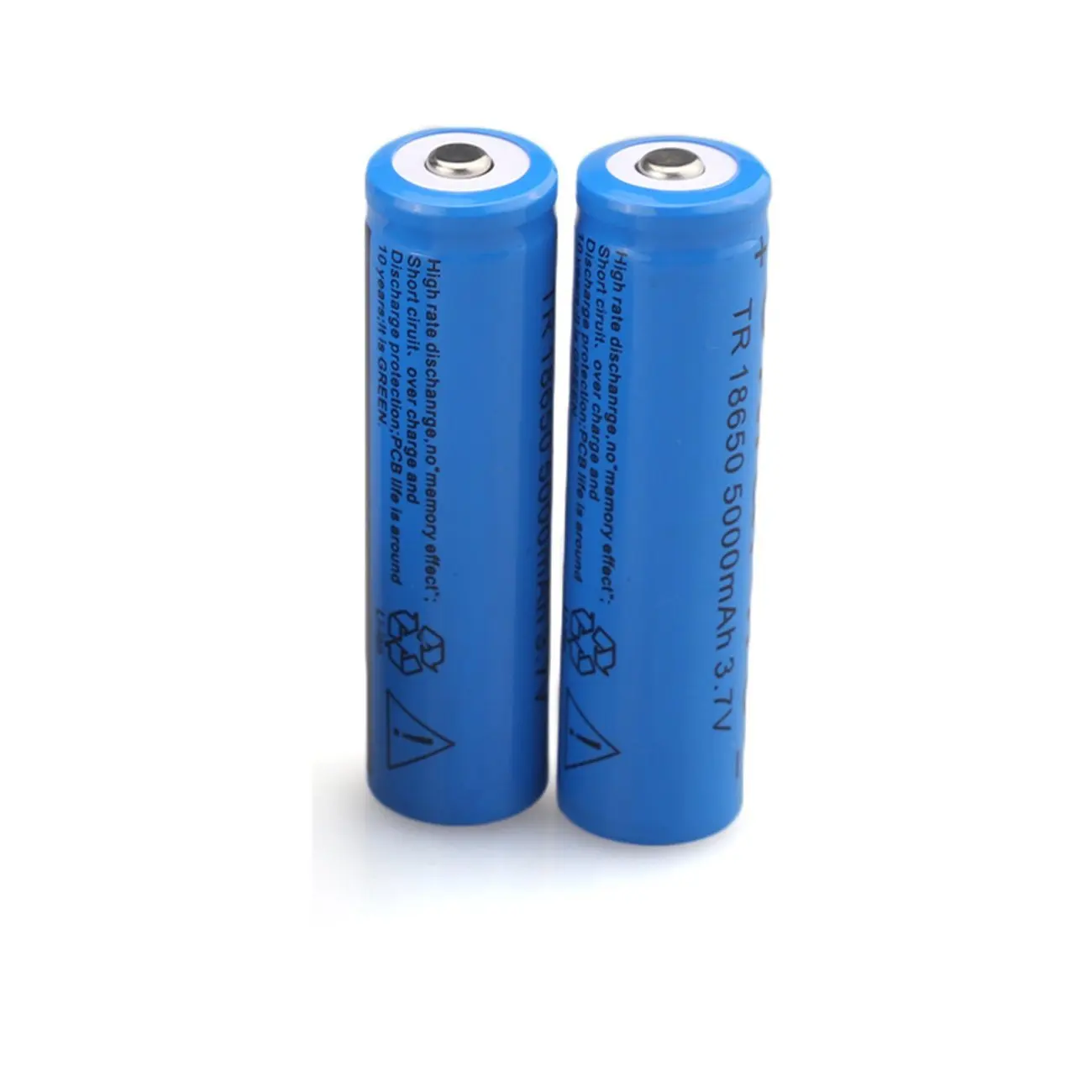 New 18650 Battery 3.7V 5000mAh 18650 Rechargeable Li-ion Batteria for LED Flashlight Pen Laser bateria 18650 5000mah