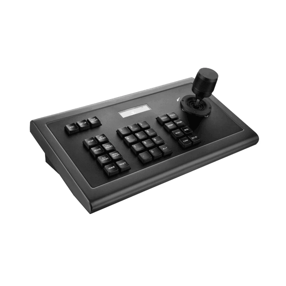 HD RS232/RS422/RS485 3D Joystick Camera Controller Keyboard for HD PTZ Camera, Conference Camera with Pelco D/P Visca Protocol