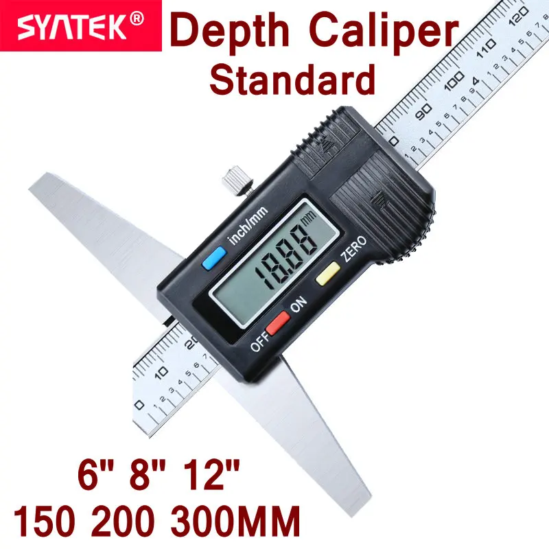 Syntek Standard Digital Depth Vernier Caliper 6