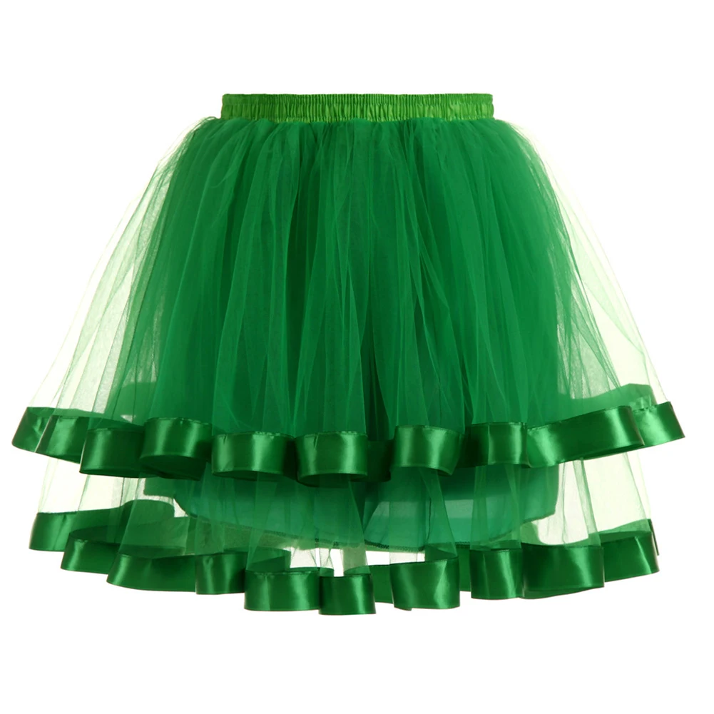 New Fashion Two layer gauze ribbon Boneless Skirt Female dance body Gauze Skirt