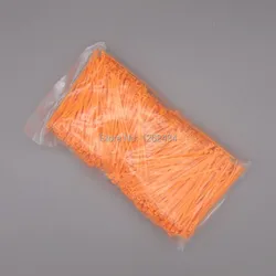 3*100 colorful cable tie Nylon cable ties orange