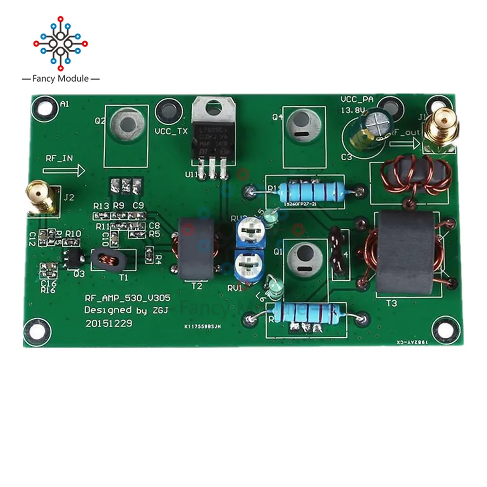 45W SSB Linear Power Amplifier for Transceiver HF Radio Shortwave Radio HF FM CW HAM DIY KITS