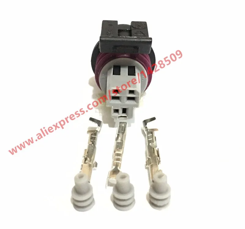 1 set Auto Automotive Electrical 3 Pin Connector 15397257 15397149 LS TPS AEM MAP GT150 Automotive Plug