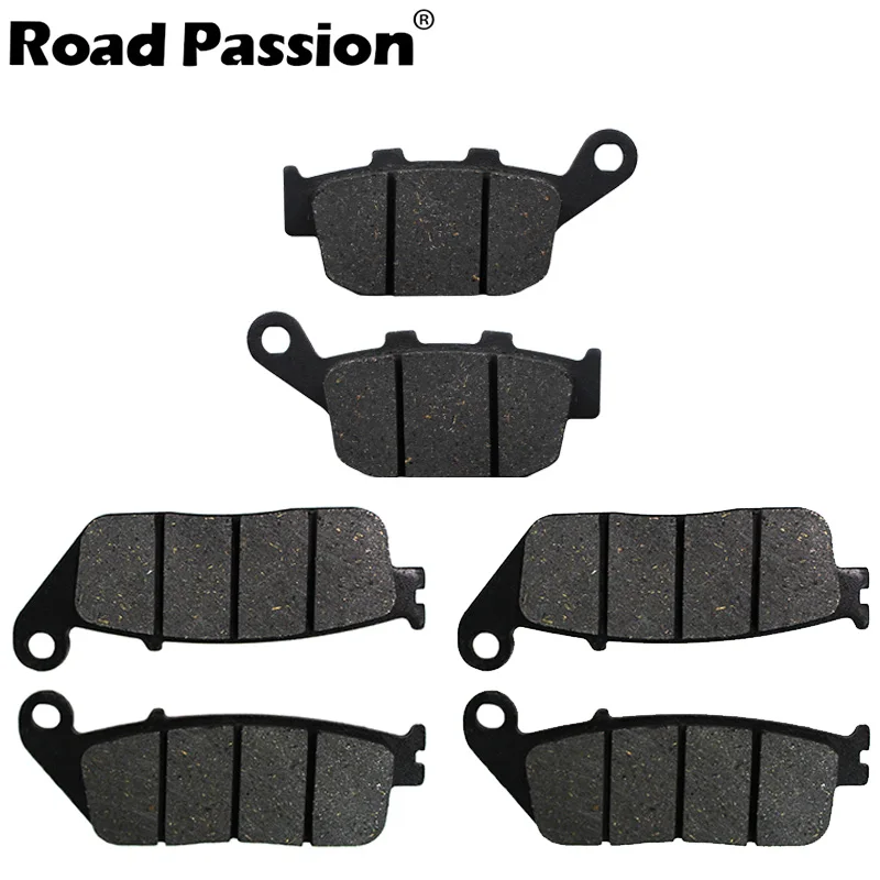 

Road Passion Motorcycle Front & Rear Brake Pads For honda CB400SF (F2N/F2R/F2S/F2T/F3S) 1992-1995 CB400 V/V-II/W/W-II NC36 97-98