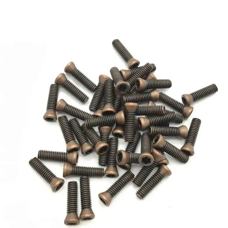 50pcs M2 M2.2 M2.5 M3 M4 M5 Trox Screws Fix the Lathe Milling or Boring Inserts CNC Cutting Holders Machine Accessies