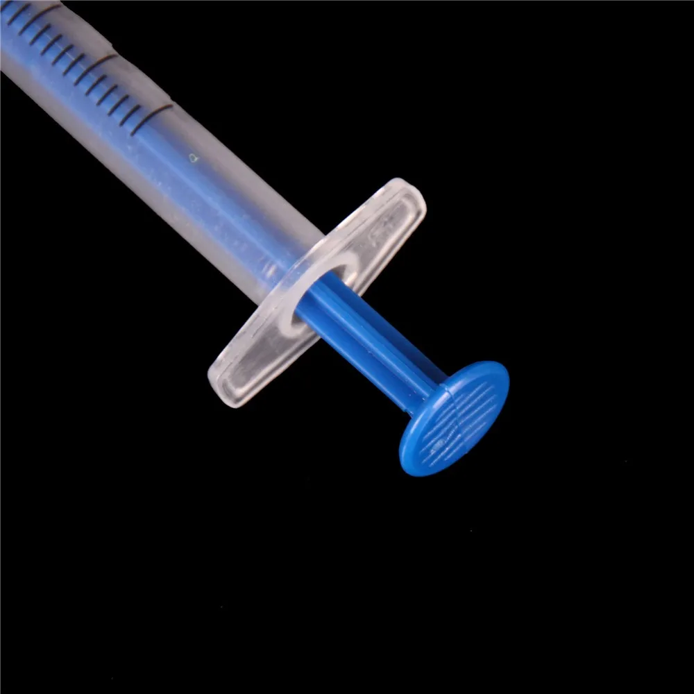 Disposable Plastic Syringe 1ml Syringes 1cc Without Needles For Lab and Industrial Dispensing Adhesives Glue, 100pcs