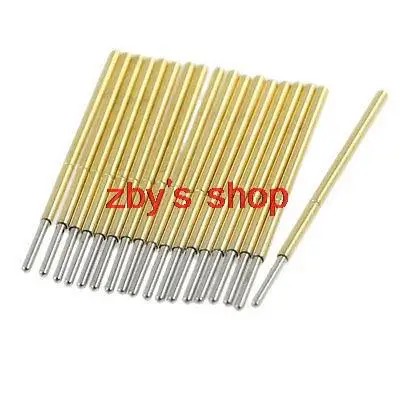 

100 +-2% x Spring Loaded Round Tip Test Probe Pins 0.9mm Diameter P11-J