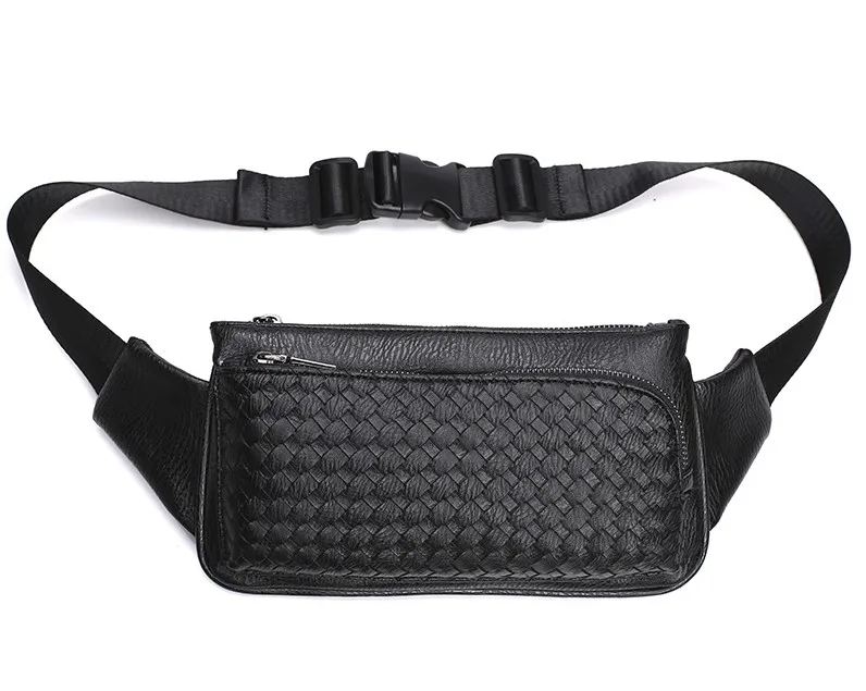 

casual waist packs chest bags woven fashion unisex ins hot style