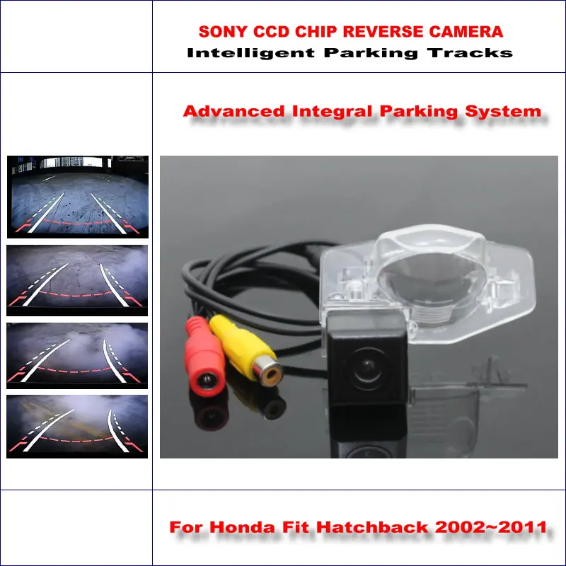 

For Honda Fit Hatchback/Insight/Jazz Auto Intelligentized Reverse Camera Rear View Back Dynamic Guidance Tracks CAM