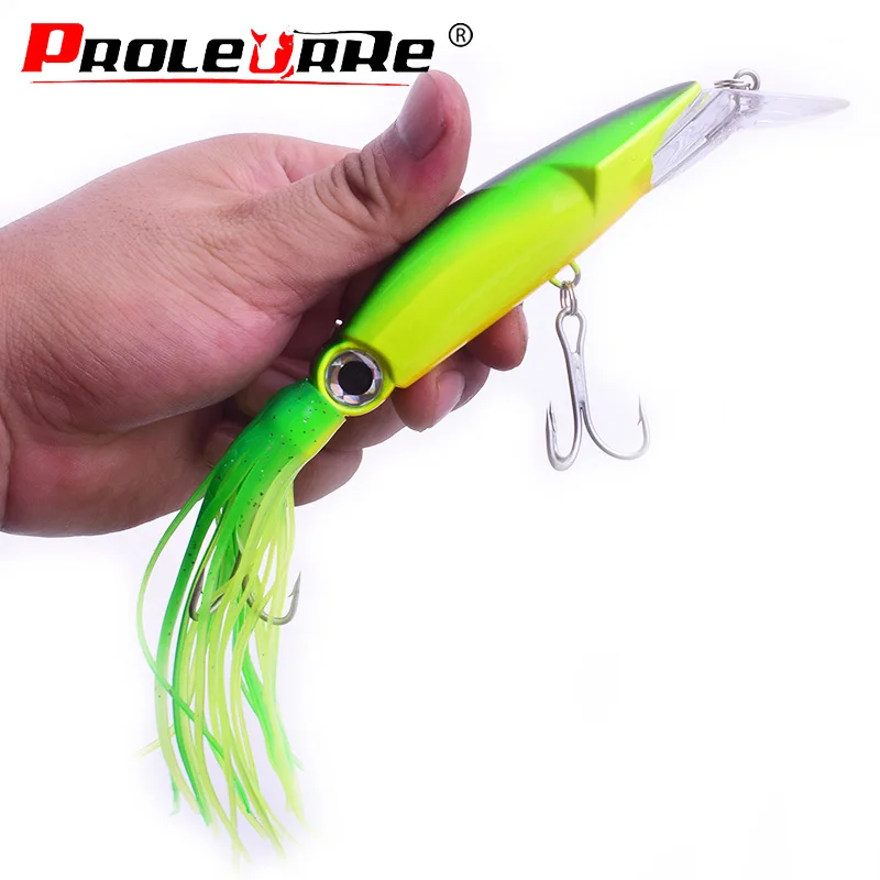 Señuelo Pulpo 23 cm 44g – Anzuelo de acero al carbono - imagen 5