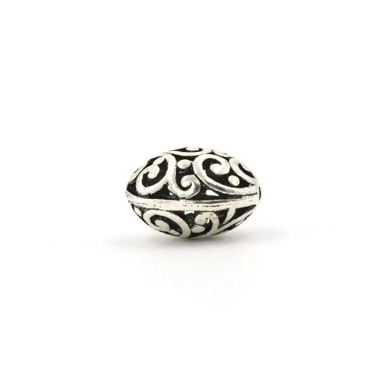 5 teile/los Oval Aushöhlen Lose Spacer Perlen Für Schmuck Finden Handgemachten Schmuck Diy Halskette Zubehör Großhandel Versorgung – Detail 7