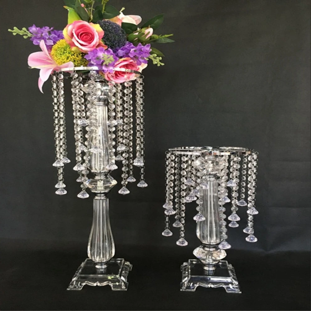 Acrylic Flower Rack 66CM 44 CM Height Wedding Centerpiece  road lead, party decoration Event Decoration 10 PCS/ Lot