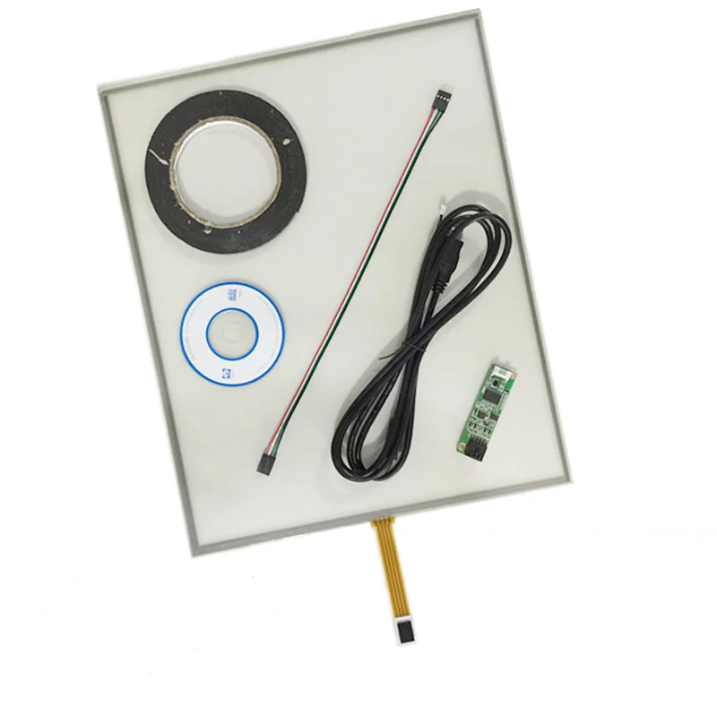 

19inch 4Wire 4:3 Glass Resistive Touch Screen 396MM*323MM Digitizer+Controller