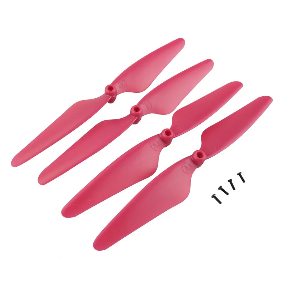 Hubsan H502S X4 Propellers Paddle CW CCW RC Drone Blades Airscrew 4Pcs For H502E Prop Quadcopter Spare Parts Red Green White