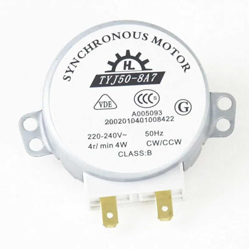 TYJ50-8A7 Microwave Turntable Turn Table Motor Synchronous Motor TYJ508A7 for Kenwood Belling