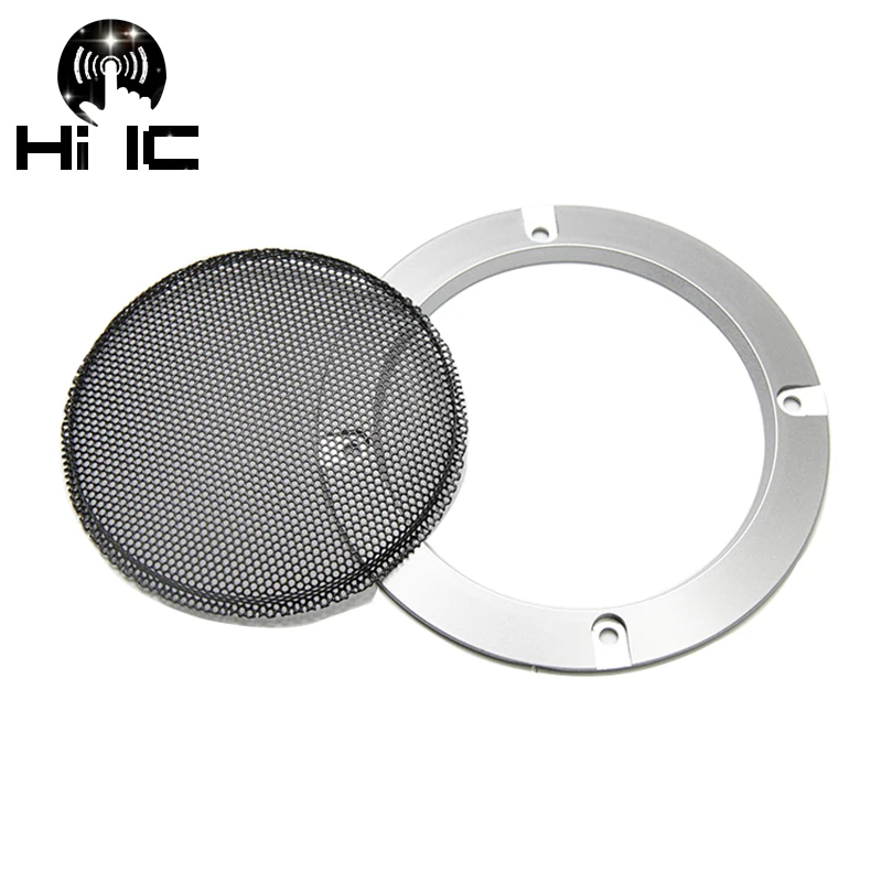 الزيتون 1 زوج استبدال مكبرات صوت دائرية واقية شبكة صافي غطاء المتكلم مصبغة 4/ 5/ 6.5/ 8/ 10 بوصة للاختيار