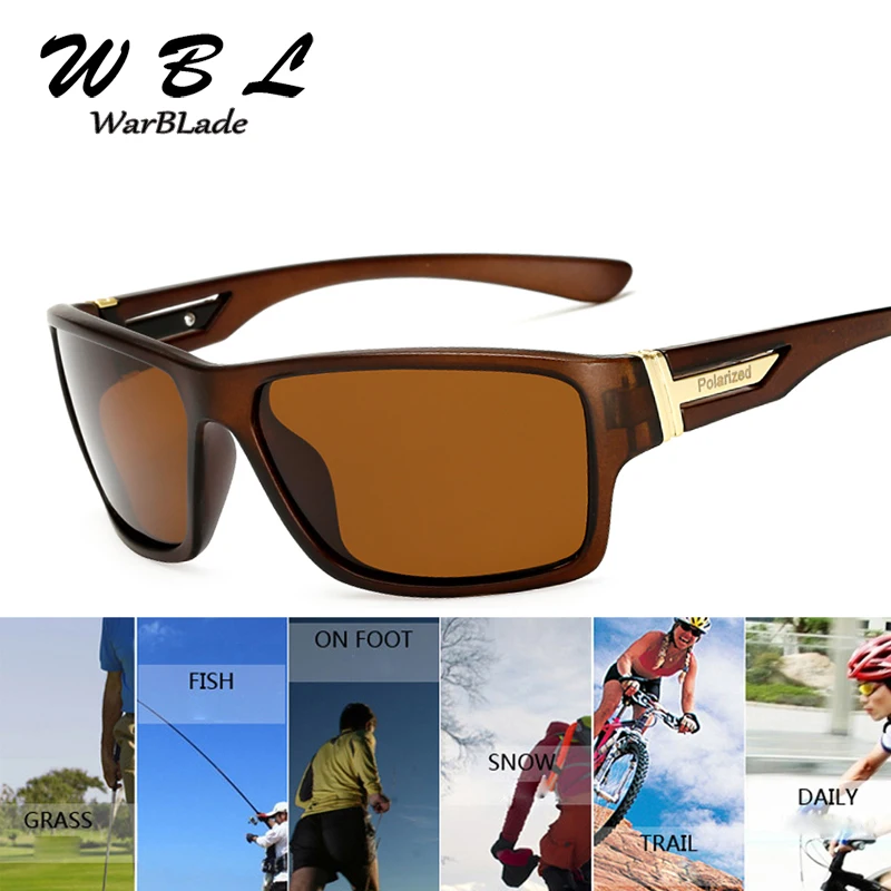 WarBLade Male Brand Promote Polarized Sunglasses New High Quality 2024 Sunglasses Men Glasses Polarized Lens UV400