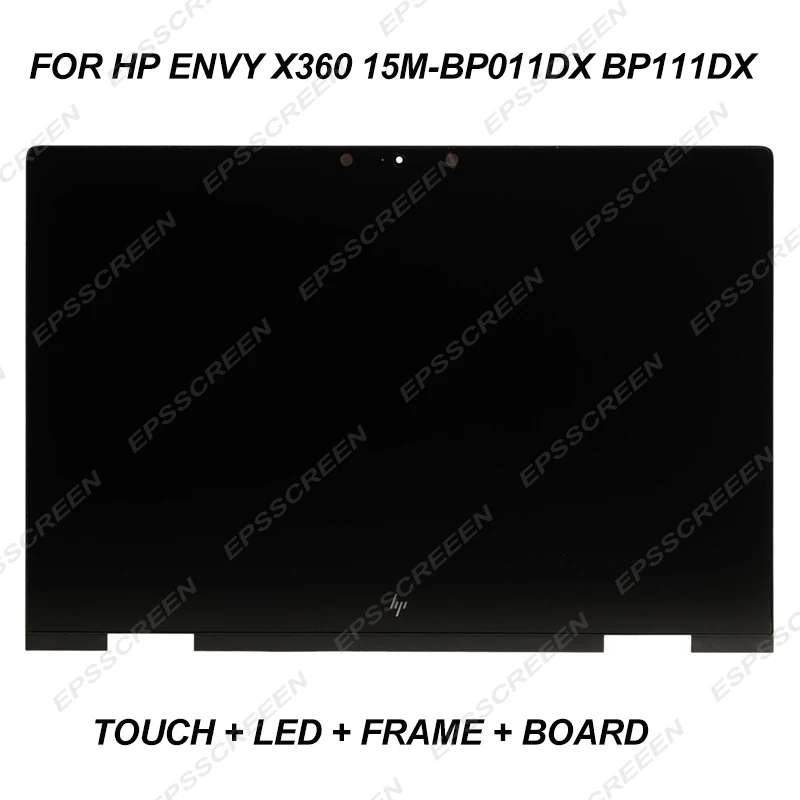 

NEW REPLACEMENT FOR HP ENVY x360 15M-BP011DX BP111DX 15.6" FHD IPS 925736-001 Touch Screen Assembly bezel display