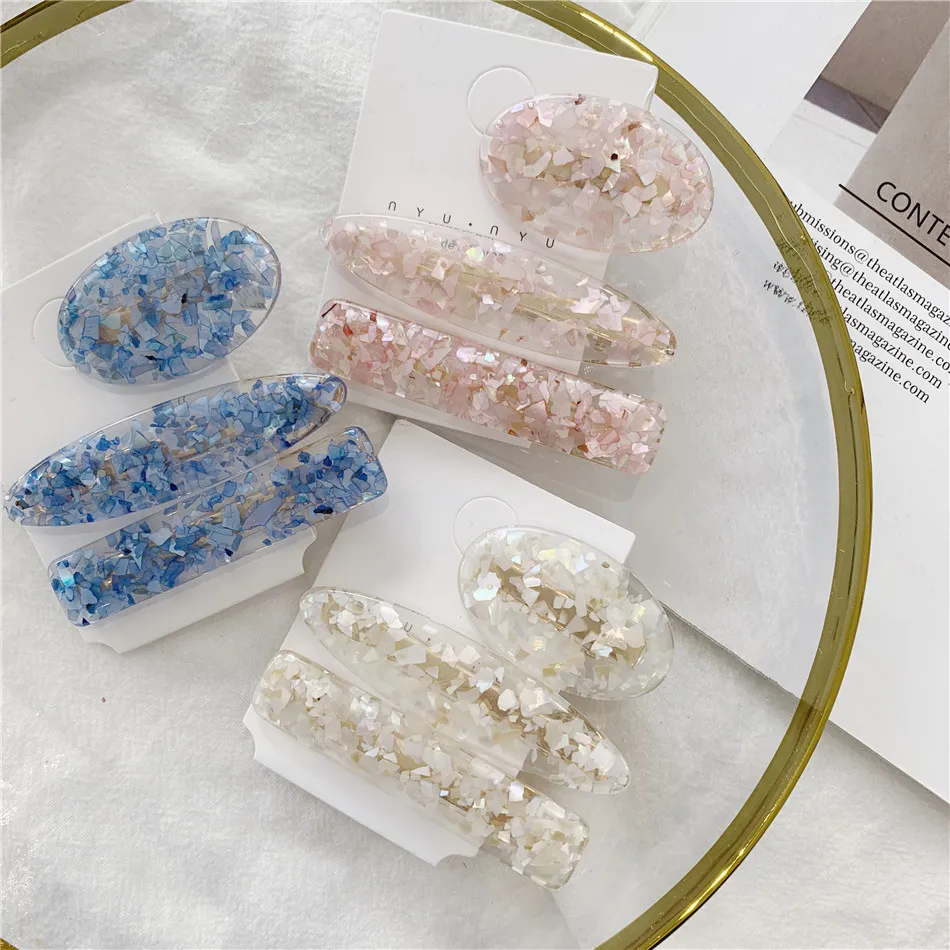 New Fantasy starry sky Hair Clips Barrettes Women Girls Cute Hairpins Headband Headwear Fashion Hair Accessories