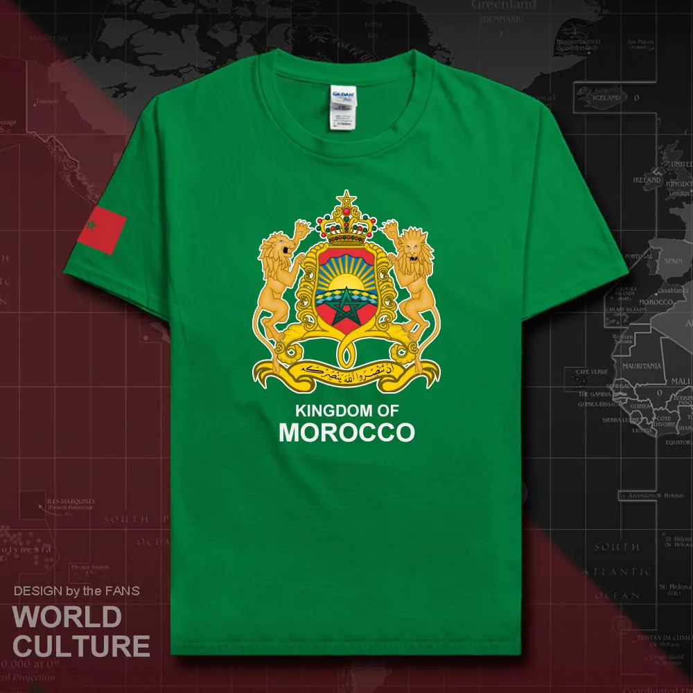 The Western Kingdom of Morocco Moroccan men t shirt fashion 2018 nation team t-shirt sporting clothing tees country MAR new 20