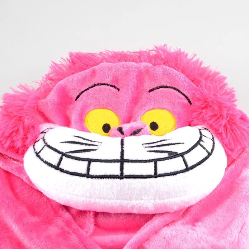 Winter New Sleepsuit Adults Cartoon Cheshire Cat Onesies Unisex Onesies Pajamas Cosplay Costumes