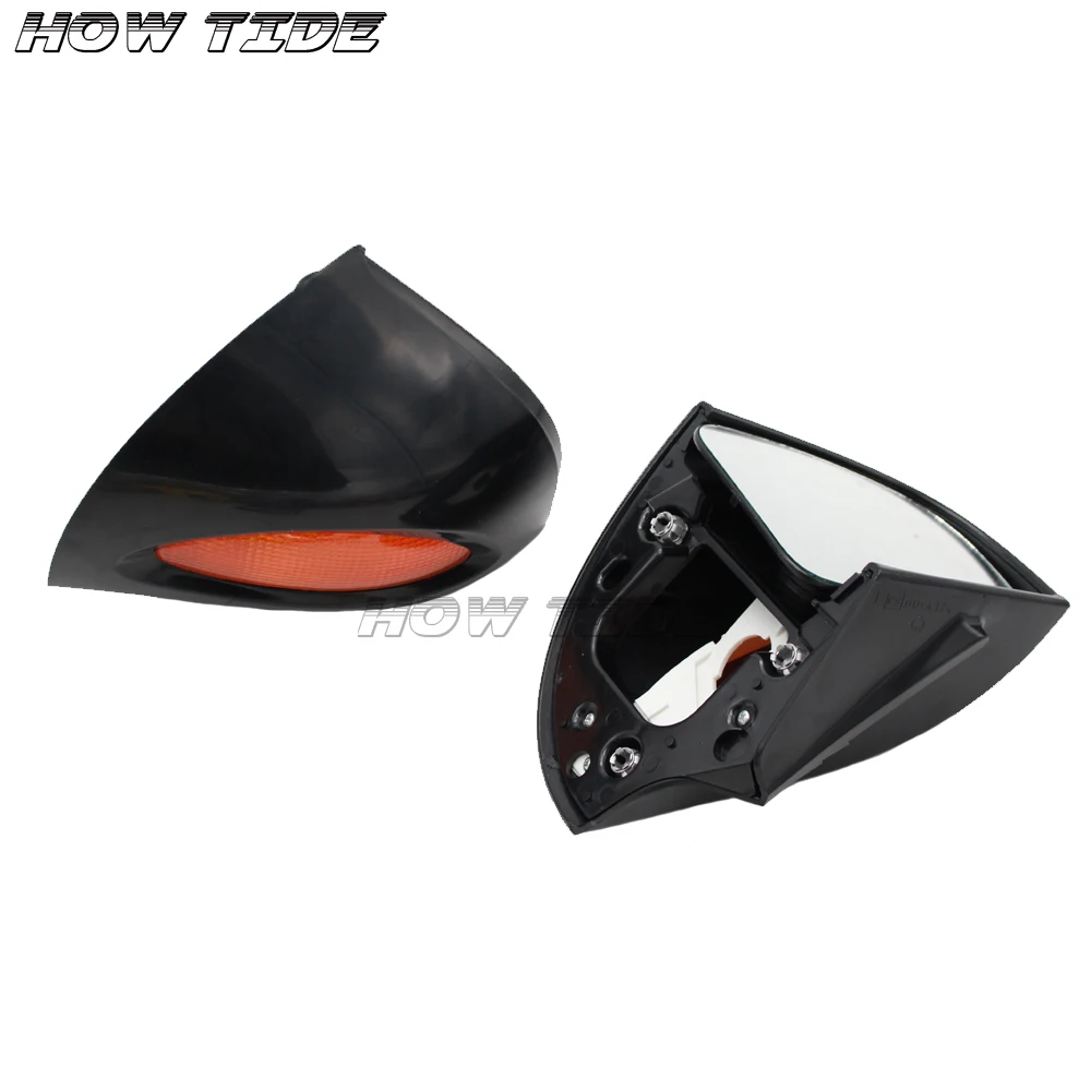 Signal Lens Rearview Glass Side Mount Mirrors for Motorcycle BMW R 850/1100/1150 RT R850RT R1100RT R1150RT RT850 RT1100 RT1150