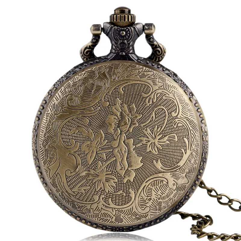 Cool The Double Eagle Fahion Jewelry Necklace Vintage Quartz Pocket Watch Austria National Emblem Women Men Pendant Gifts Item