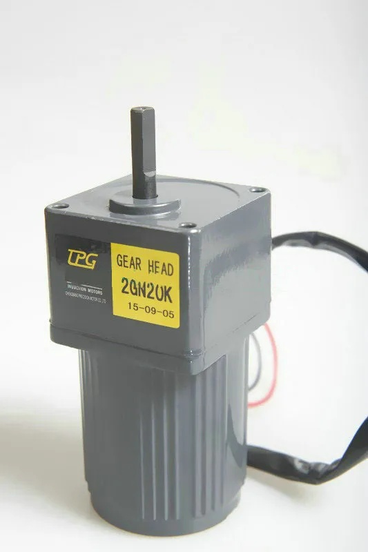 

AC220V 6W 2IK6GN-C single-phase speed-regulating gear motor, suitable for mechanical equipment / power tools, including governor