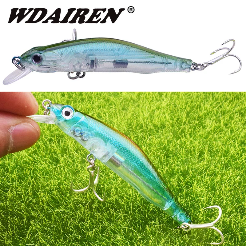 1Pcs Magnetic balance system Minnow Fishing Lure 90mm 8.5g Artificial Hard Bait Crankbait Wobblers Baits Fishing Pesca