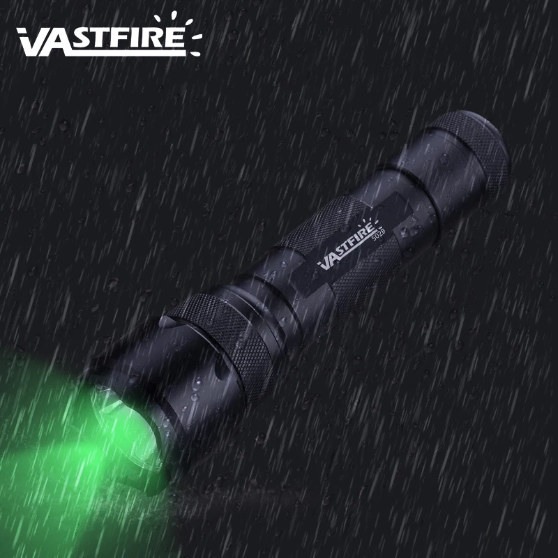 VASTFIRE Tactical 5000LM 502B Red/Green/White LED Torch Hunting Light Only Lamp No Battery