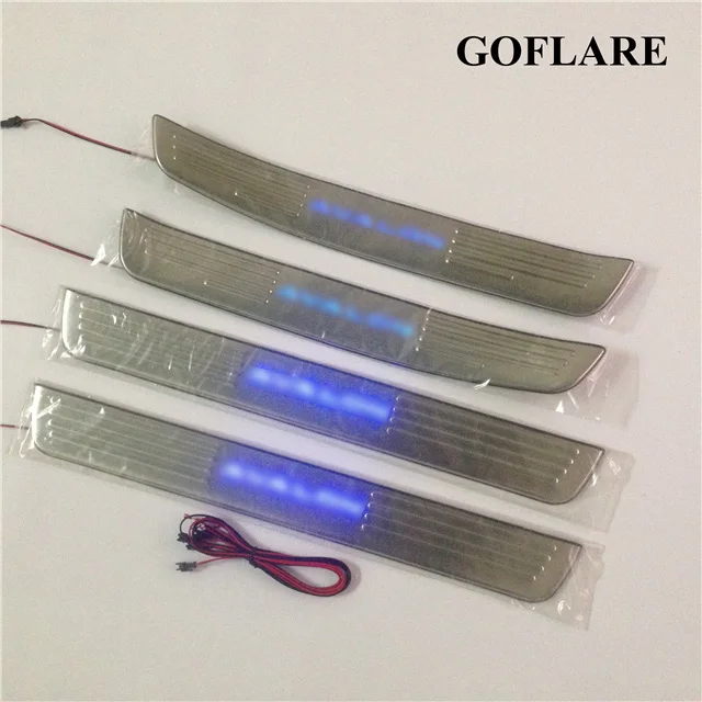 

led door sill scuff plates strip for Toyota Avalon XX20 Pronard 1999-2004 Accessories illuminated sills entry guards thresholds