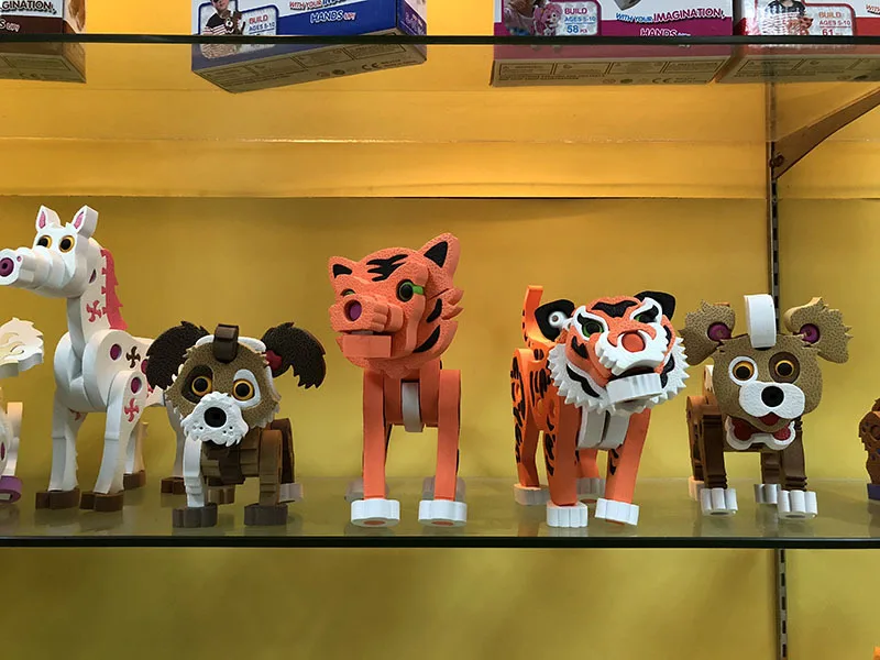 เด็ก DIY การศึกษาของเล่นคริสต์มาสสำหรับเด็ก3D เกมปริศนาและปริศนาแฟชั่น Early Animal Park นกฮูกไดโนเสาร์ VARIETY Toy