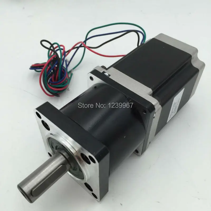 Ratio 5:1 NEMA23 Planetary Geared Stepper Motor 57mm L112mm 3A 4Leads 2 Phase + Driver kit for DIY CNC Router