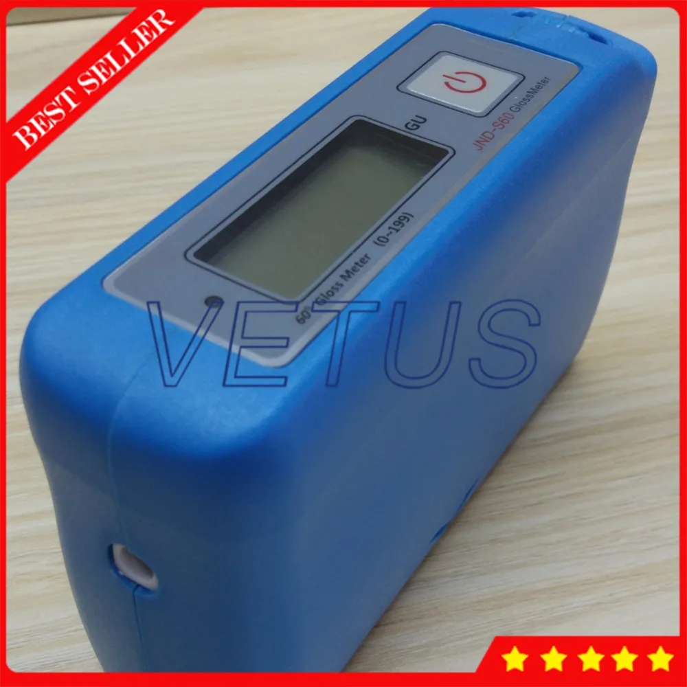 المحمولة الجرانيت الرخام تشققت الحجر الرملي سليت Glossmeter JND-S60 مع 60 درجة 0 ~ 199GU سطح تنظيف لمعان متر فاحص