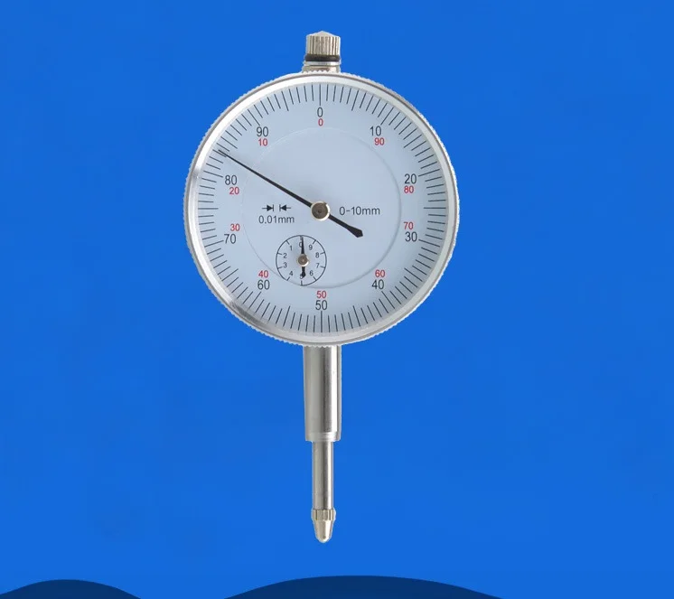 0-10/0.01mm Dial Indicator With Lug Back Precision Measurement Gauge Micrometer Measuring Tools