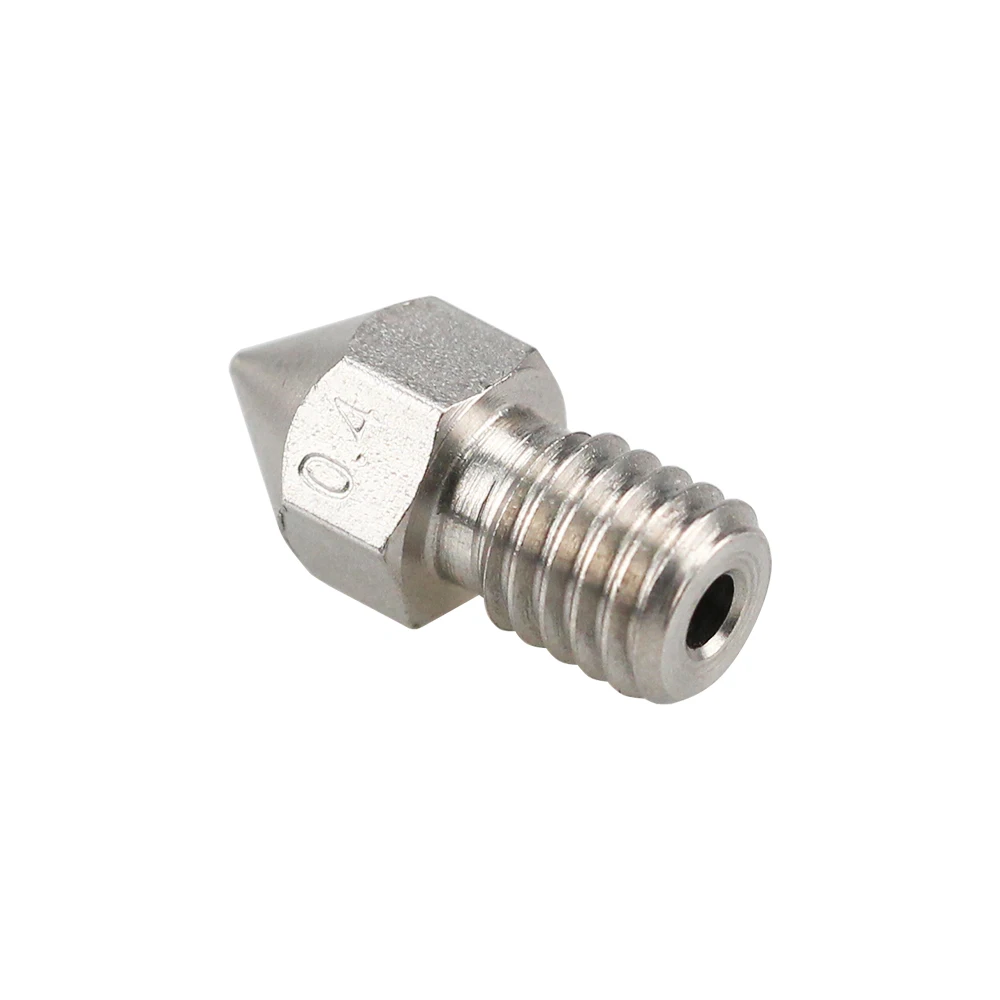 

3D Printer Parts Reprap Stainless Steel MK8 Nozzle 0.2/0.3/0.4/0.5/0.6/0.8/1.0mm MK8 Extruder Print Head For 1.75MM Filament