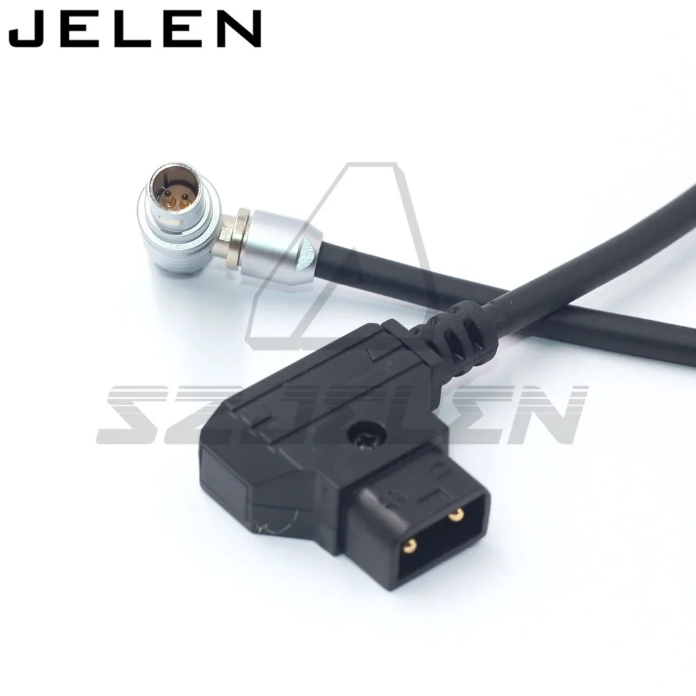 D-Tap to Right angle 0B 2pin Cable for Teradek Bolt Pro 1000/3000ft power cable , Vaxis 2pin power cable