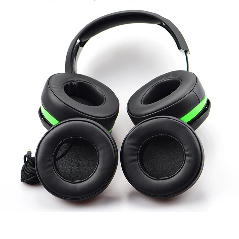 SHELKEE Cuffie di Ricambio Paraorecchie Cuscino Per Razer ManO'War 7.1 Cuffie Gioco Auricolare