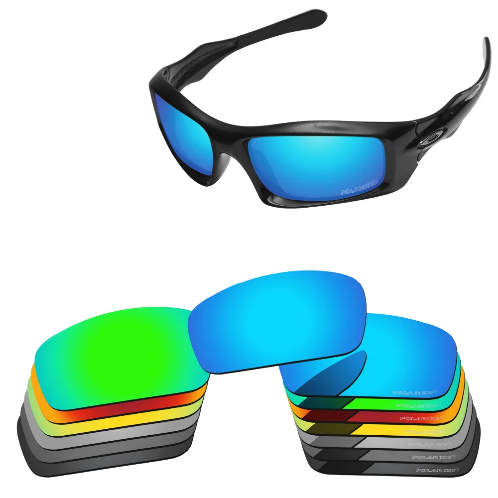 

Bsymbo Polycarbonate POLARIZED Replacement Etch Lenses For-Oakley Monster Pup Sunglasses - Multiple Options