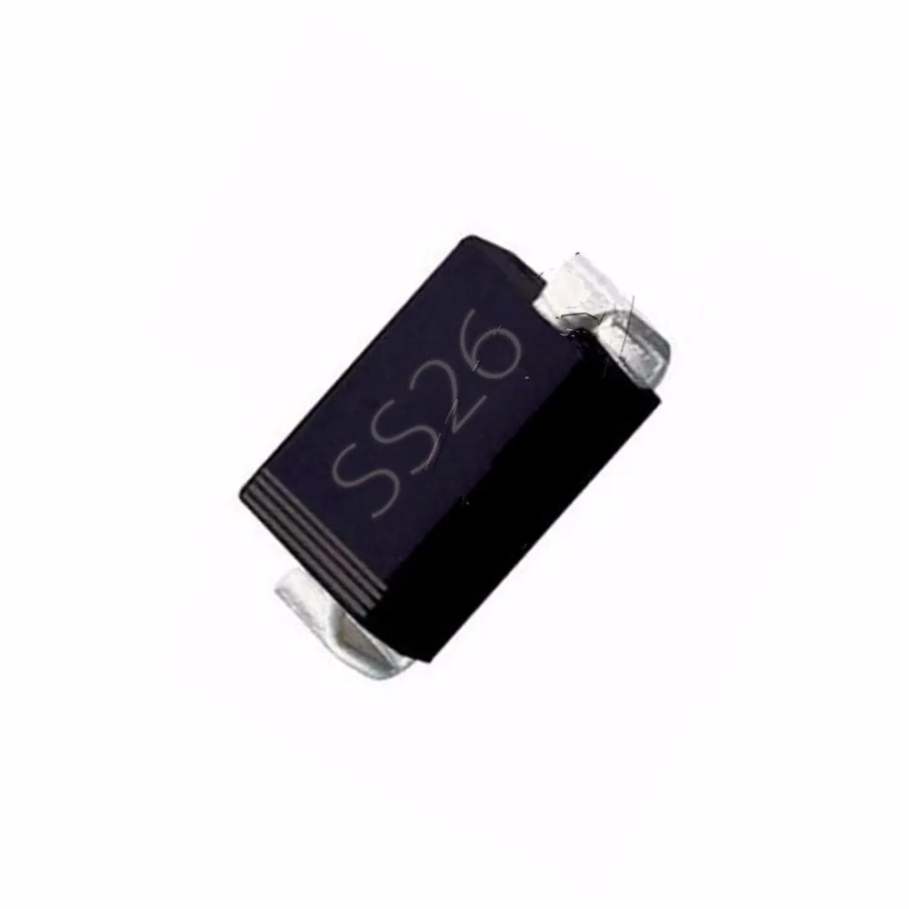 20 قطعة SS26 SB260 DO-214AA SMB شوتكي الثنائيات المعدل